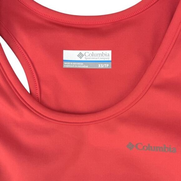 Columbia Women's Windgates II Cropped Top In Tan/Red Hibiscus Size XS - Picture 3 of 5